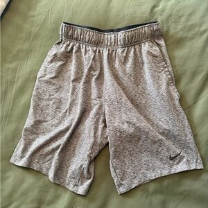 Nike Men's Heather Gray Athletic Shorts